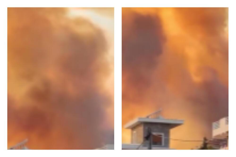 NOVI JEZIVI SNIMCI POŽARA KOD BARA: Tokom noći vetar sve RASPLAMSAO, turisti i meštani u strahu! (VIDEO)