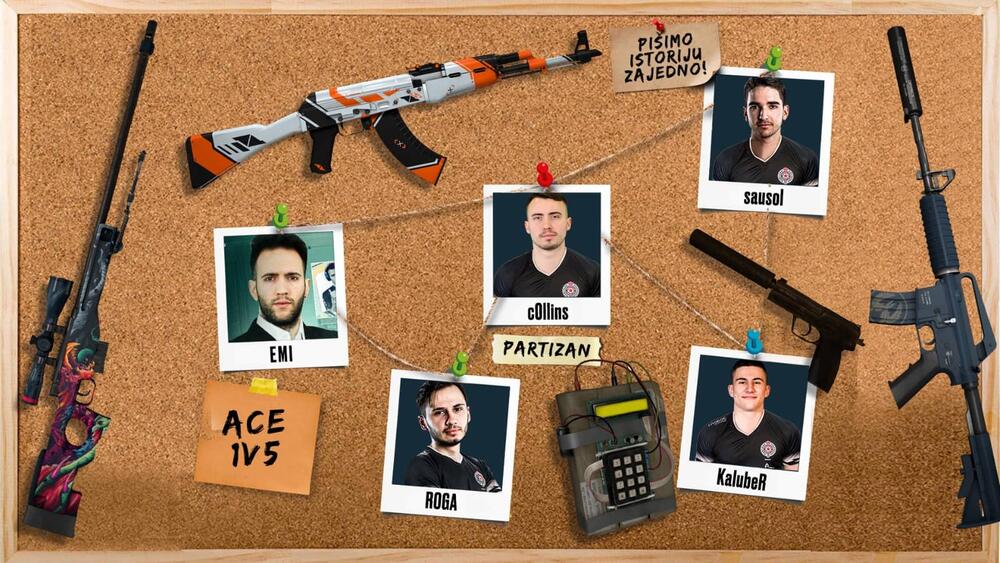 Partizan, E sports, Srbija