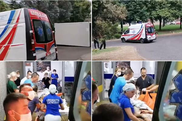 PRVI SNIMCI POSLE MASAKRA NA CETINJU: Žrtve se HITNO hospitalizuju u Urgentnom centru, DRAMATIČNE SCENE! (VIDEO)