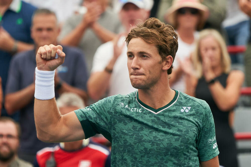 "ĐOKOVIĆ NA BETONU? NEŠTO NAJTEŽE, ALI I ON JE SAMO ČOVEK"! Rud samouveren pred finale sa Novakom (FOTO)