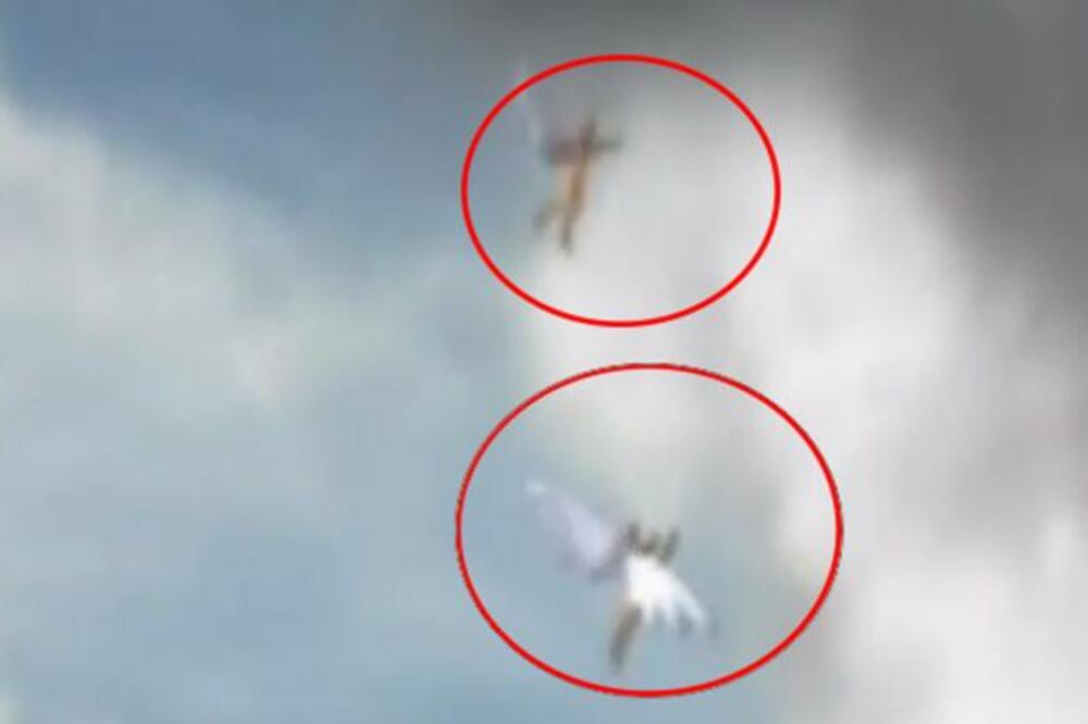 PUTINK IZ AVIONA SNIMIO ANĐELE?! Paranormalan snimak se deli mrežama, sve se JASNO VIDI! (VIDEO)