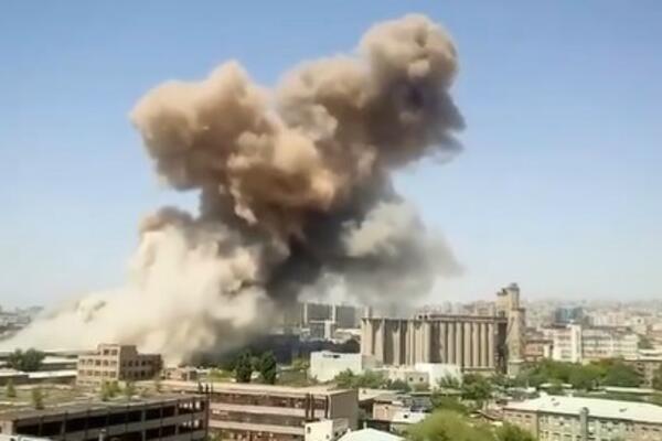 SNAŽNA EKSPLOZIJA U TURSKOJ: Izbio požar u Samsonu (VIDEO)