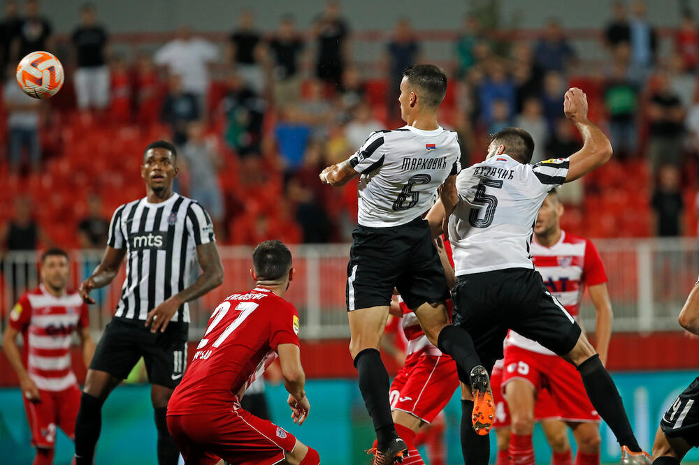 GOL KOJI MOŽE DA OBRNE SEZONU: Evo kako je Marković smestio loptu u mrežu i doneo Partizanu bodove!(VIDEO)