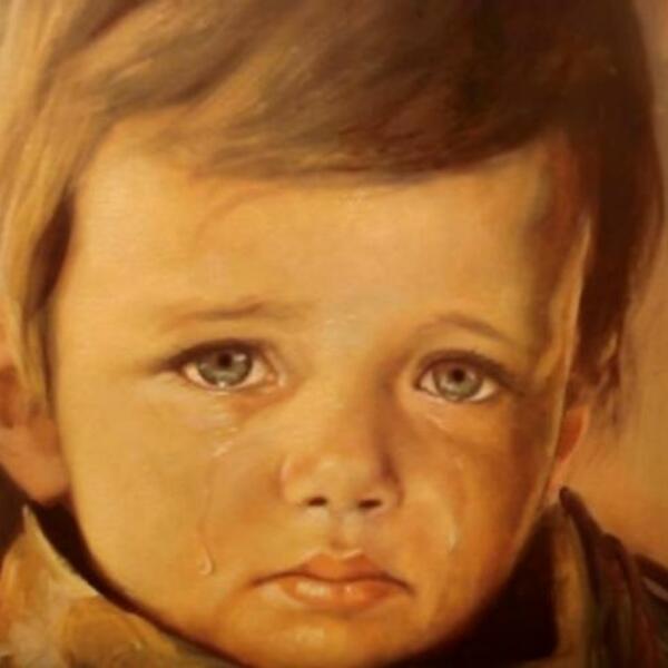 "UPLAKANI DEČAK" JE UKLETA SLIKA KOJU IMA SVAKA DRUGA SRPSKA KUĆA: Ako je ne bacite, desiće vam se HOROR! (VIDEO)