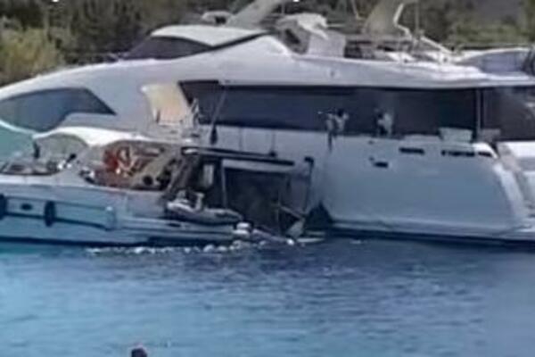 ŽESTOKI SUDAR GLISERA I BRODA U NEČUJMU: "Brod je od potonuća spasila jahta" (VIDEO)