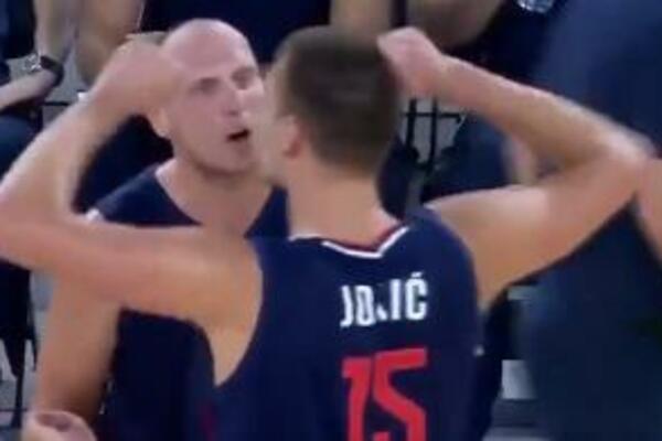 DA LI JE PRETERAO? Jokić RIBAO saigrača i pokazao koliko mu je stalo do reprezentacije! (VIDEO)