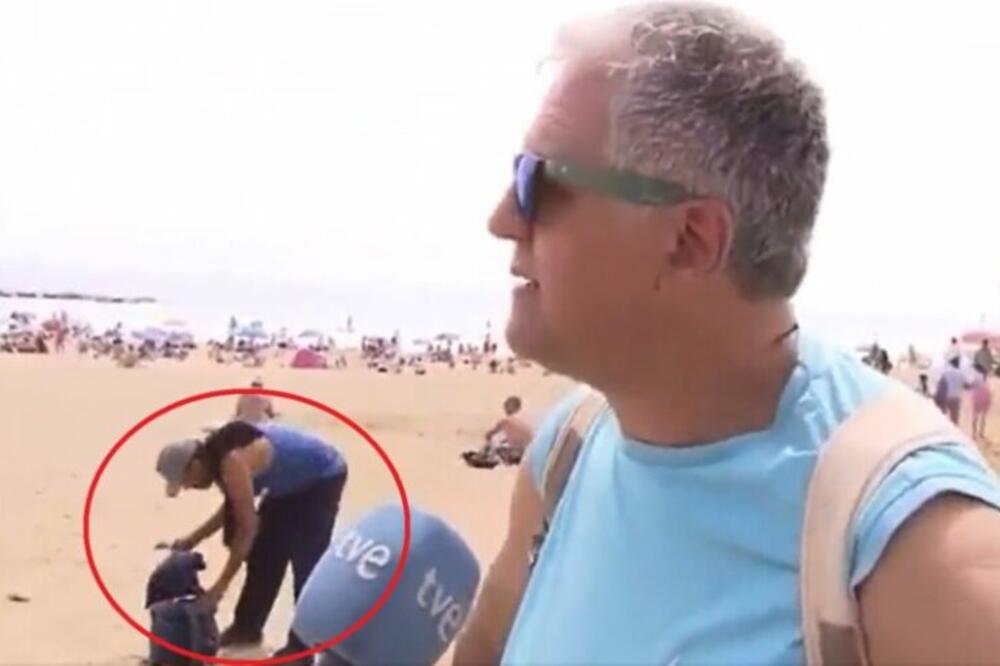 SNIMALI SU INTERVJU A U POZADINI SE DEŠAVALO NEŠTO UŽASAVAJUĆE: Kamera je sve zabeležila, kakav HOROR! (VIDEO)