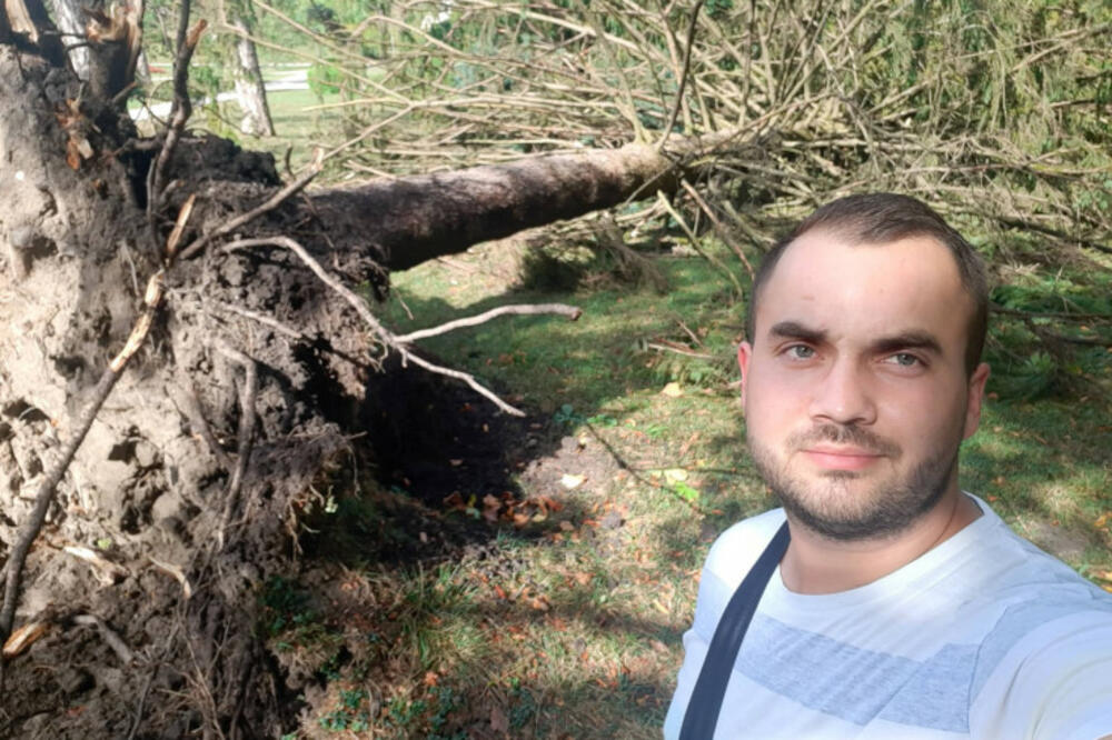 MLADIĆ IZ MODRIČE SPASIO ŽENU I DETE ISPOD SRUŠENOG STABLA U LJUBLJANI: Našao se u pravo vreme na PRAVOM MESTU!