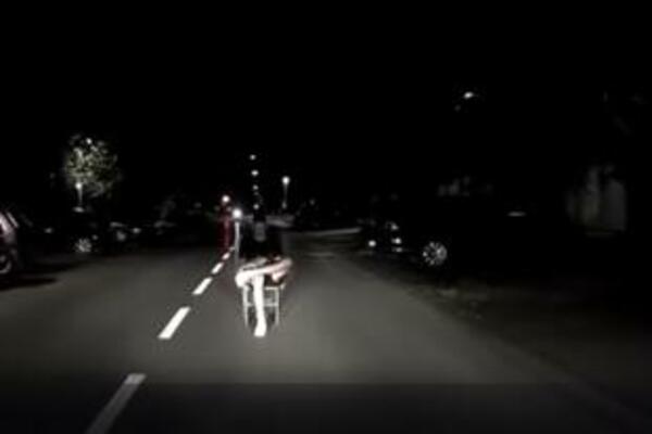 BRANIMIR SNIMIO JEZIV PRIZOR U OSIJEKU: Jedva je zakočio, dečak uradio NENORMALNU STVAR (VIDEO)