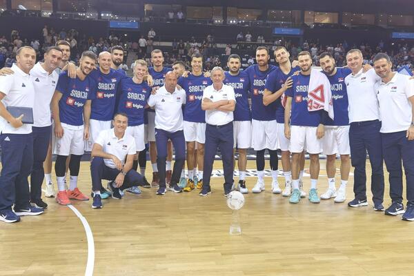 SRBIJA DOSTIGLA RADNU TEMPERATURU: Orlovi demonstrirali silu nad Nemačkom i osvojili Superkup, nek se spremi Janis!