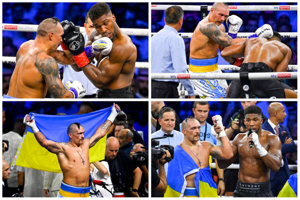 UKRAJINSKA "MAČKA" JE NAJOPASNIJI ČOVEK NA SVETU: Usik odbranio pojaseve u ŽESTOKIH 12 rundi sa Džošuom! (VIDEO)