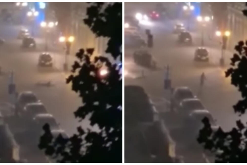 DOK DRUGI KUNU I PROKLINJU NEVREME ON SE ZABAVLJA: Evo šta je mladić uradio nakon OLUJE u Novom Sadu, svi su u ŠOKU