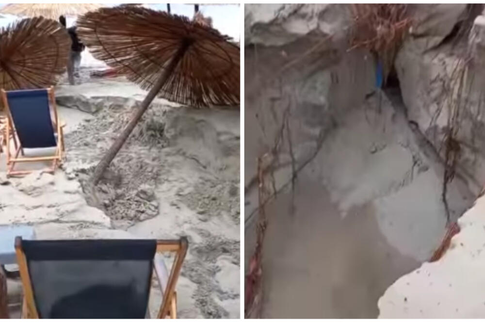 NAJPOZNATIJA PLAŽA U SRBIJI NAKON OLUJE: Izgleda NEPREPOZNATLJIVO, ljudi se krste kada vide prizor! (VIDEO)