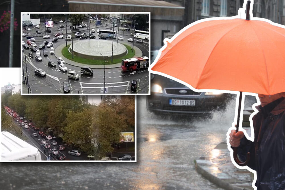 MAGLOVITO, HLADNO I TMURNO: U Srbiji danas KIŠOVITO vreme, a evo i kada će prestati padavine