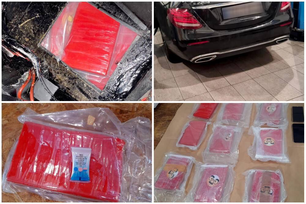 POJAVILE SU SE FOTOGRAFIJE ZAPLENE MILIONSKOG KOKAINA NA BATROVCIMA: Pogledajte gde su i kako spakovali PAKETIĆE!