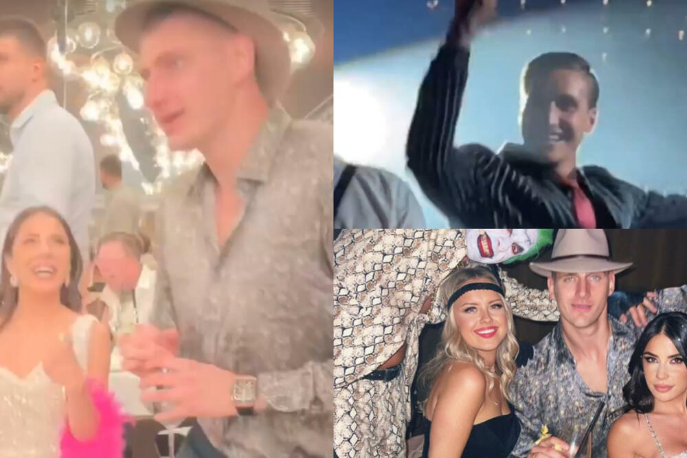 LUDA KABARE ROĐENDANSKA ŽURKA BOGDANOVIĆA: Jokić u elementu, POTEGAO LJUDSKI, Bogdan sija od sreće! (VIDEO)