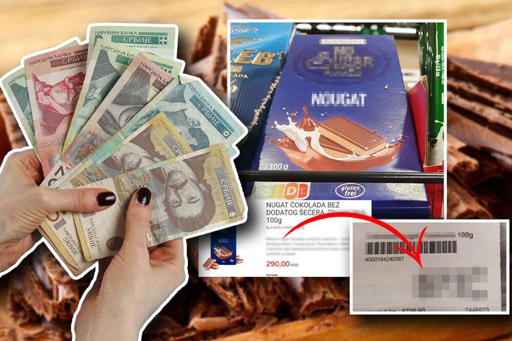 SRAMOTA, A MISLILI SMO DA NE MOŽE GORE OD OVOGA: Čekajte da čujete samo cenu čokolade od 100 grama u Srbiji! (FOTO)