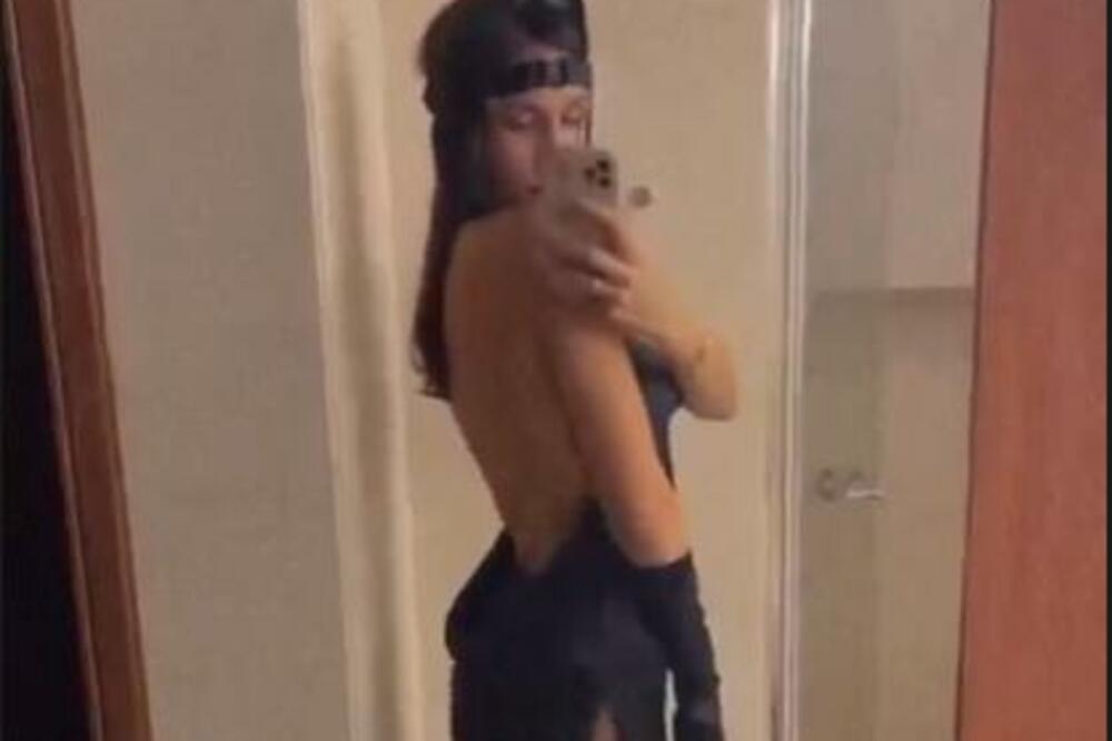 BRUTALNA FIGURA! Provokativno izdanje poznate glumice U SE*SI CRNOJ HALJINI! Napravila pometnju na Bogdanovoj žurki