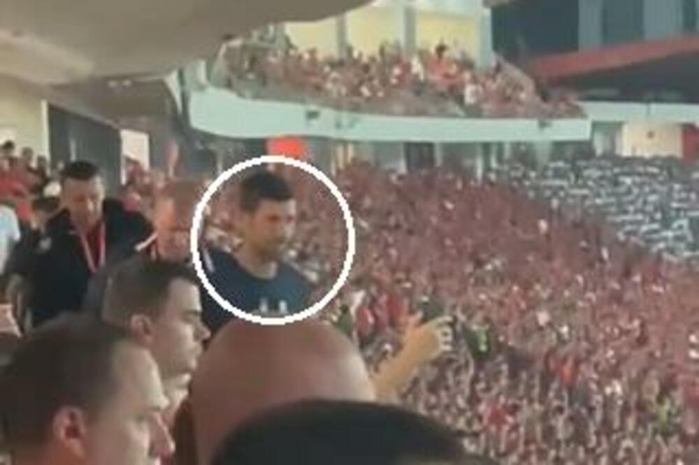 NOVAK JE UŽIVO GLEDAO KRAH SVOJE ZVEZDE: Krišom snimljen dolazak Đokovića na "Marakanu" (VIDEO)
