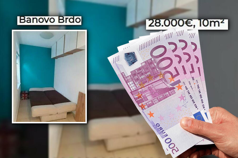 IMAMO KRALJA PRODAJE NEKRETNINA! Nudi čovek garsonjeru na Banovom brdu, a CENA udara u glavu ko šampanjac! (FOTO)