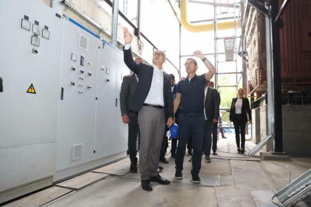 VUČEVIĆ OBIŠAO TOPLANU "ZAPAD": Vrednost investicije 250 miliona dinara (VIDEO)