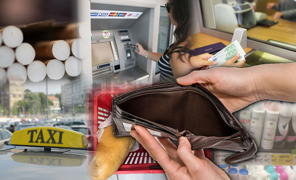 Cigare, Namirnice, Taksi, Banka, Pare, Nemanje