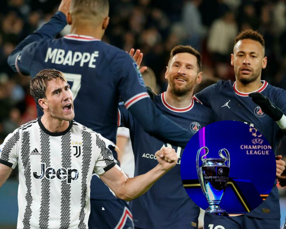 Dušan Vlahović, Pehar Lige šampiona, FK Pari Sen ŽErmen, Lionel Mesi, Nejmar, Kilijan Mbape