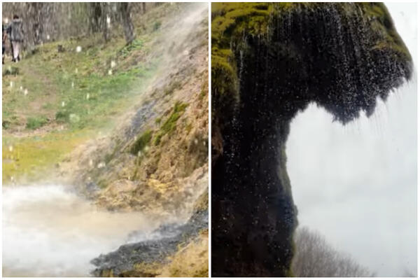 U SRBIJI SE NALAZI JEDINSTVEN VODOPAD: Neobična kombinacija vode i stene OSTAVLJA BEZ DAHA! (VIDEO)
