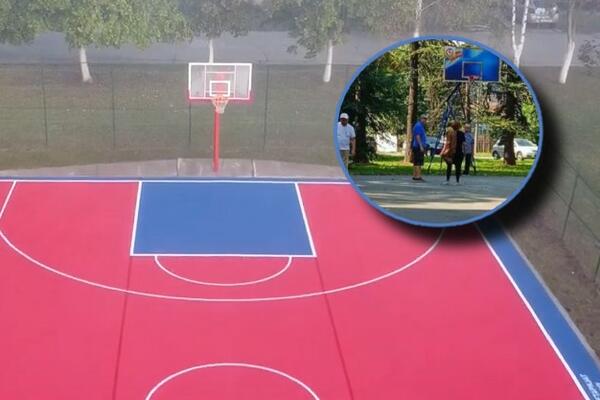 FOTKA DANA: Beogradski penzioneri uzeli LOPTU u ruke i pravac BASKET, svaka čast! (FOTO)