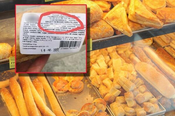 MOŽE JEDAN "SIROTILJSKI SENDVIČ" ZA PONETI? Pekari počeli da zbijaju ŠALE sa SRBIMA, baš TUŽNA SLIKA! FOTO