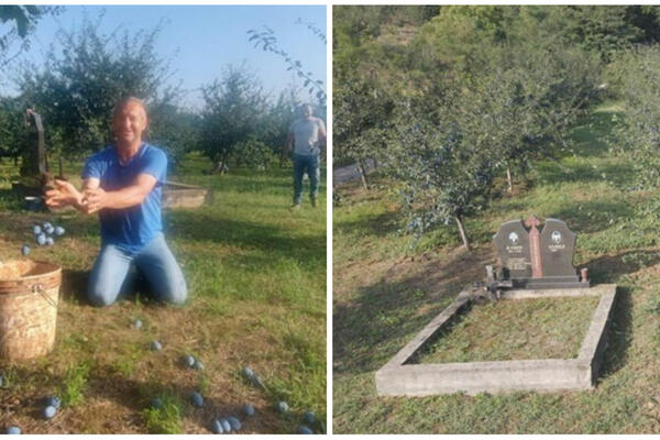 DEDA ŽIKA TRAŽIO DA GA SAHRANE NA ČUDNOM MESTU: Sad počiva u VOĆNJAKU, evo zašto je to ostavio u AMANET! (FOTO)