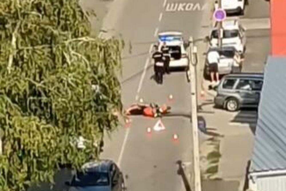 POJAVIO SE SNIMAK UŽASA U NOVOM SADU! Sve se desilo u Dositejevoj ulici (VIDEO)