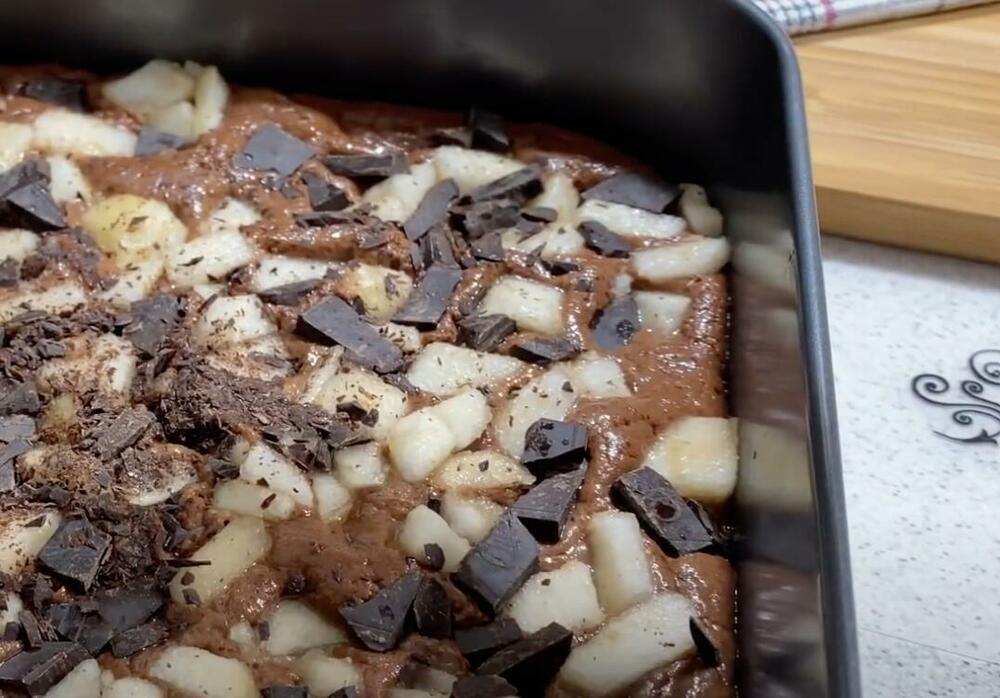 Kolač, Kolač sa kruškama