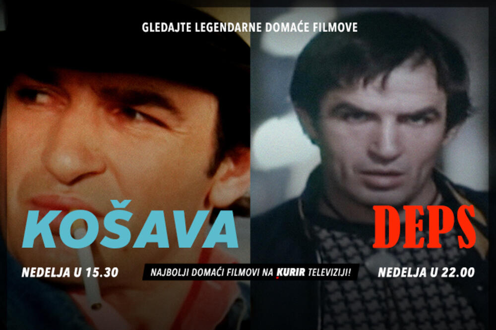 FILMOVI BEKIMA FEHMIJUA NA KURIR TELEVIZIJI: Danas “Košava” i “Deps”
