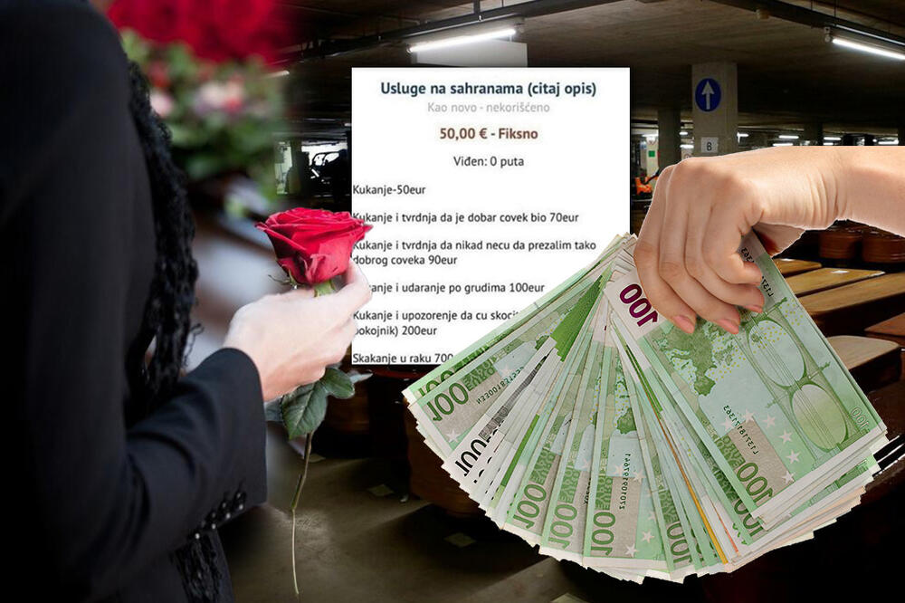 ŠOKANTAN OGLAS U SRBIJI! KUKA, PLAČE I SKAČE U RAKU ZA POKOJNIKOM, CENA "SITNICA": Evo šta se još našlo u ponudi!