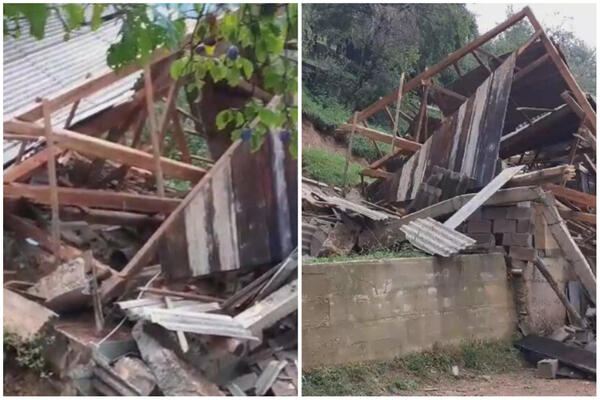 NEVREME NA GOLIJI URNISALO DOMAĆINSTVA: Grom udario KRAVU, "bili smo nemoćni da bilo šta SPASIMO"