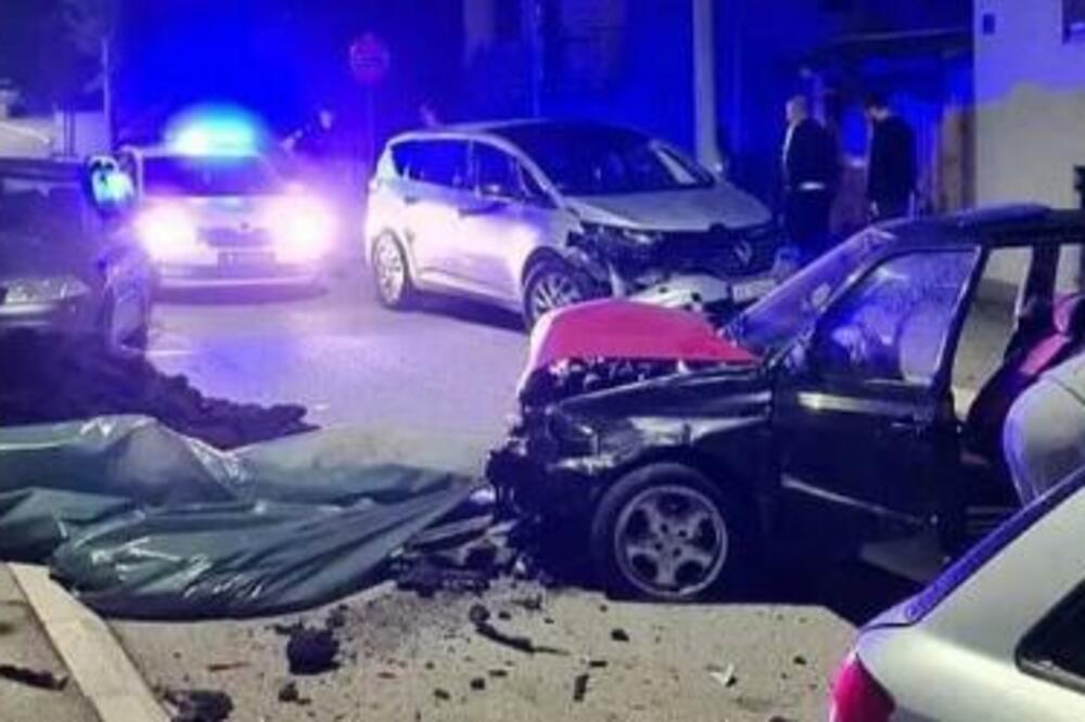 STRAŠNA SAOBRAĆAJNA NESREĆA U NOVOJ VAROŠI: Delovi auta rasuti svuda!