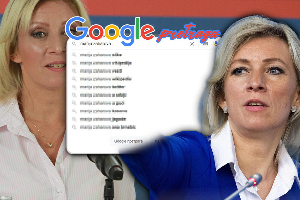 ŠTA IZLAZI U PRETRAZI KADA KUCAMO "MARIJA ZAHAROVA"? Evo šta zanima SRBE, jedna stvar će vas posebno IZNENADITI!