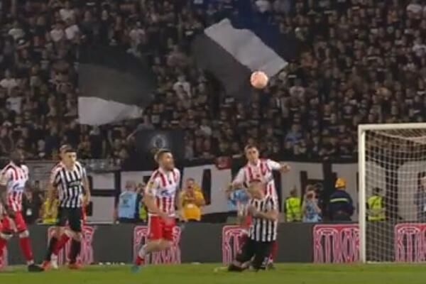 BIĆE BURE! Pogledajte kako je pao Živković - sudija NEUMOLJIV, Partizan izjednačio! (VIDEO)