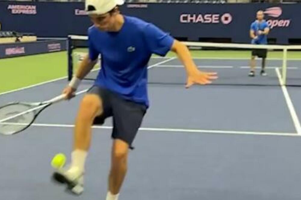 NIJE ĐOKOVIĆ, ALI US OPEN JE PODIJUM PODARIO SRBINU! Njegovo predstavljanje je ŠOKIRALO sve (VIDEO)