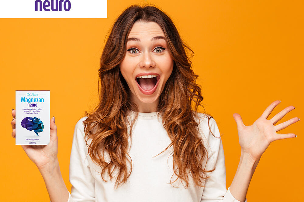 HARMONIJA ZA CEO ORGANIZAM: Magnezan NEURO za bolju koncentraciju i zdrav nervni sistem!