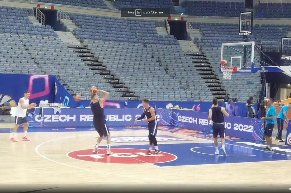 "ORLOVI" ŠIRE KRILA! Ovako se košarkaši Srbije pripremaju za Holanđane! (VIDEO)