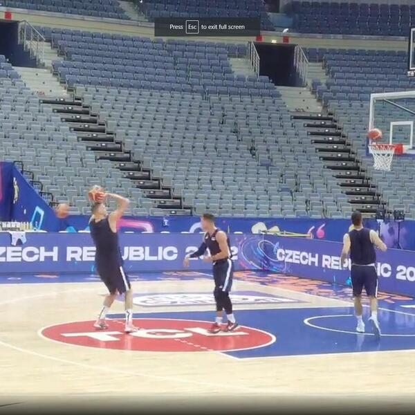 "ORLOVI" ŠIRE KRILA! Ovako se košarkaši Srbije pripremaju za Holanđane! (VIDEO)