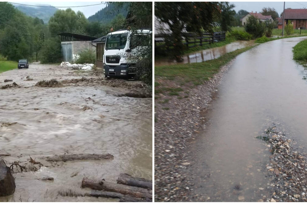 U OVOM DELU SRBIJE PROGLAŠENA VANREDNA SITUACIJA: Izlili se bujučni potoci i napravili katastrofu (FOTO)
