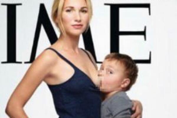 IZBACILA GOLE GRUDI I KRENULA DA DOJI NA NASLOVNICI! Ovo je MAJKA o kojoj bruji ceo svet, EVO KAKO SE PRAVDA (FOTO)