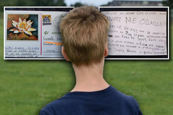 "VADITE ME ODAVDE, KAJEM SE": Dečak iz Srbije napisao HIT pismo roditeljima, evo ŠTA mu SMETA! (FOTO)