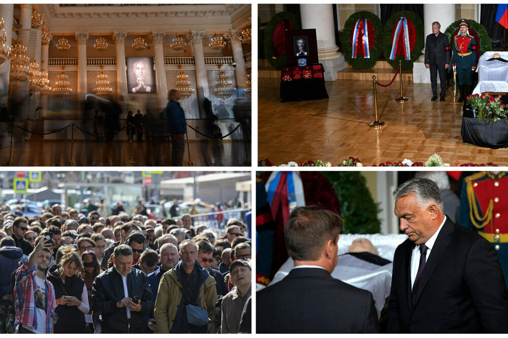 RUSKI NAROD SE POSLEDNJI PUT OPRAŠTA OD GORBAČOVA: Orban stigao, Putin ne dolazi, nema državnih počasti! (FOTO)