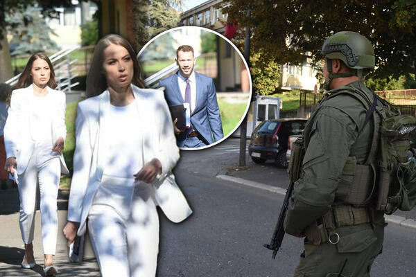 DIJANA HRKALOVIĆ OD GLAVE DO PETE U BELOM STIŽE U SUD: Ono što je OBULA svima skrenulo PAŽNJU, ne liči na sebe FOTO