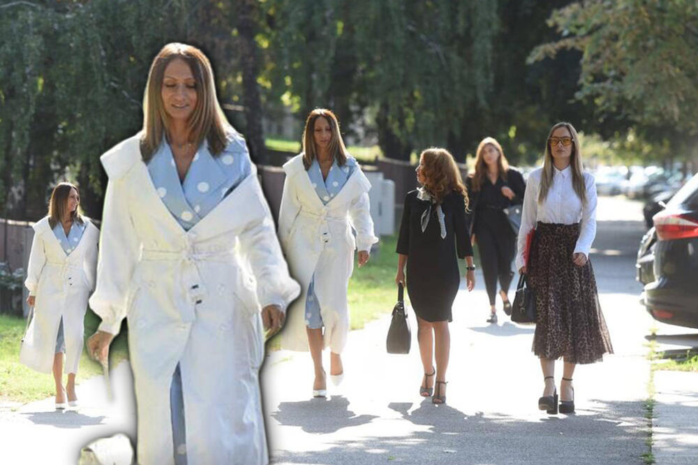 SUROVA MAFIJAŠICA SKOCKANA STIGLA U SPECIJALNI SUD: Jedina žena u Veljinom klanu se oblači po POSLEDNJOJ MODI! FOTO