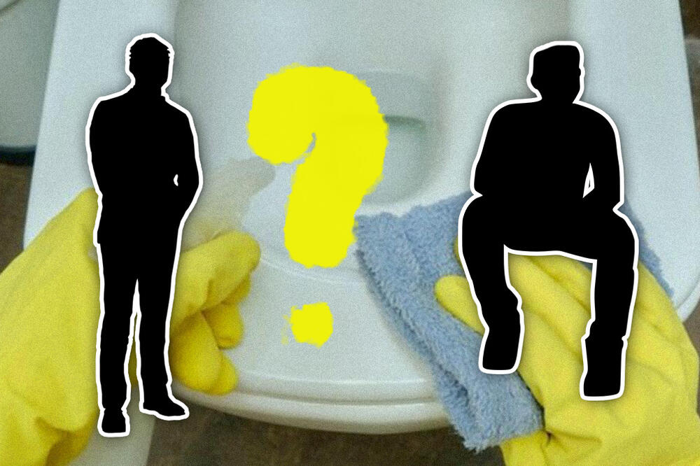 DA LI MUŠKARCI SEDE ILI STOJE KAD PIŠKE? Srbin od 2 metra ŠOKIRAO odgovorom: "To PRSKA na sve strane..."